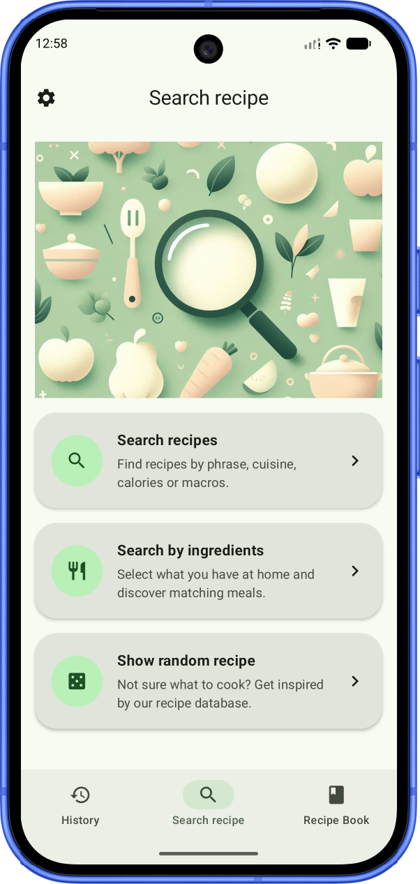 Recipe search