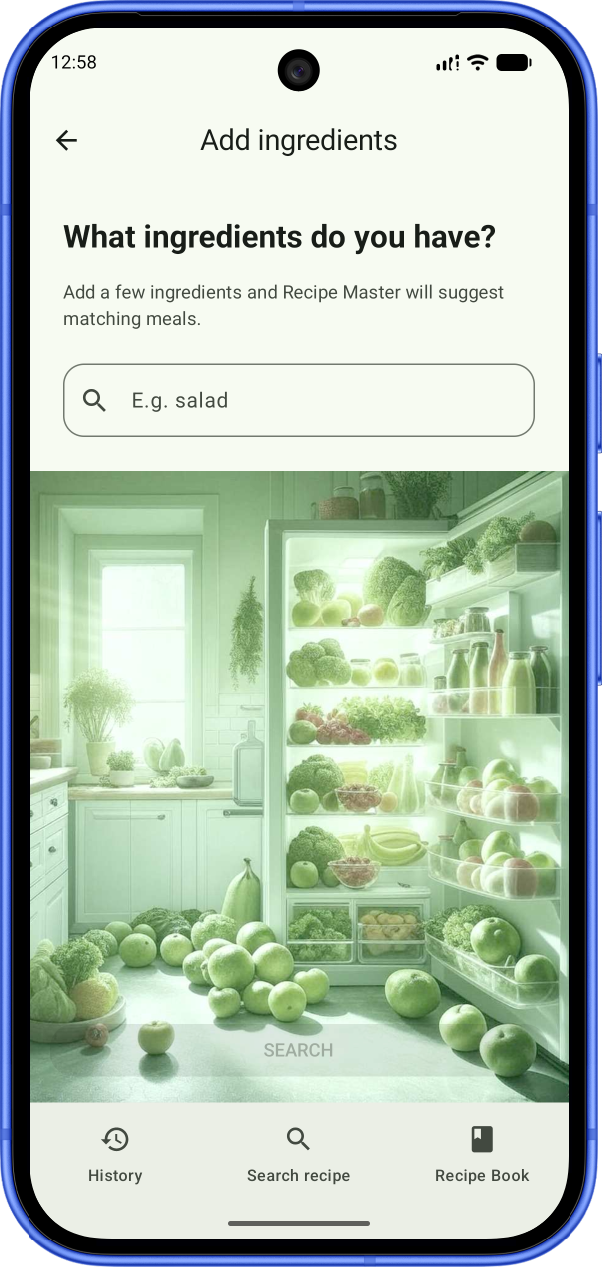 Ingredient search