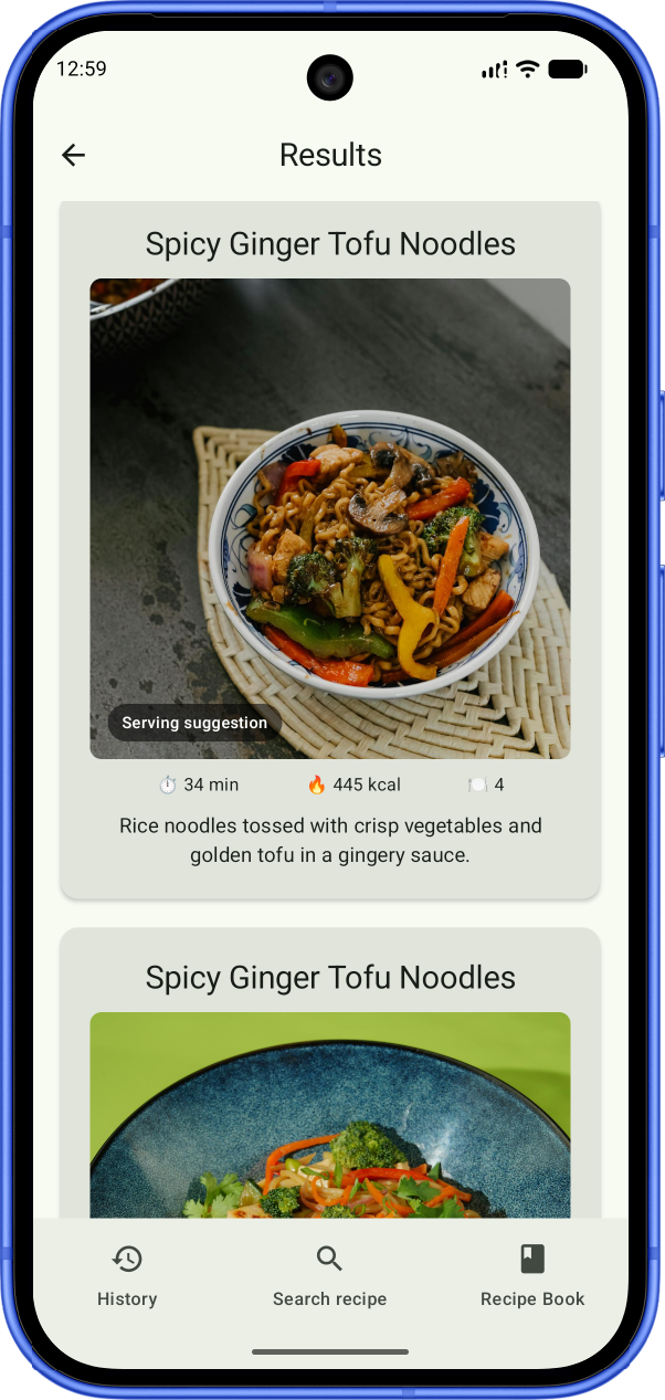 Random recipes